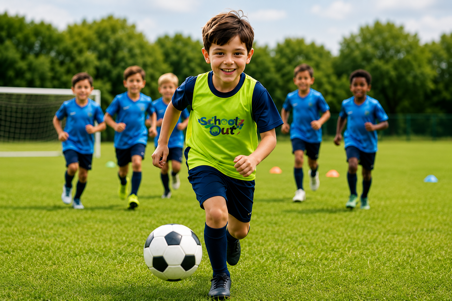 Children enjoying a Schoolz Out activity